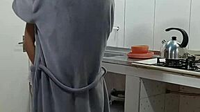 Pretty employee seduces married boss for intense blowjob and cum in mouth.