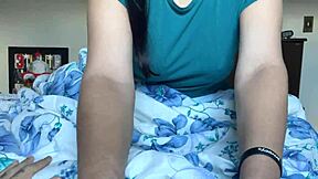 Slutty Brunette Gives Deep Blowjob To Big Pink Cock