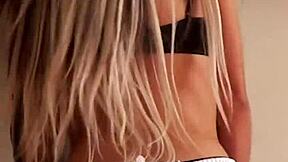 candie cross as french maid gets face fucked