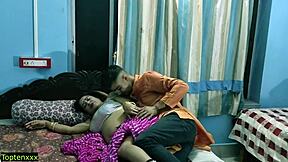 Indian Wife Fucks Young Husband Hard!
