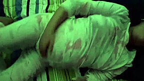 My pregnant stepsister lets me cum on her belly.