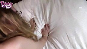 Mr. Brogan cums inside Claire Roos during babysitting sex