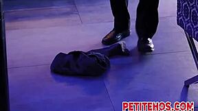 petite amateur GETS ORAL and SUCKS COCK before RIDING DICK.