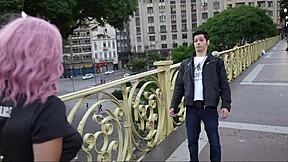 Policewoman From Putaria Fucks Criminals On The Street, Handcuffed Female Officer Gets Fucked And Gives Pussy, Cums In Naughty Cop's Mouth