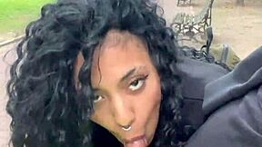 A person drinks milk in a public park in Buenos Aires during the day