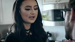 Cutthroat Latina Outsmarts Coworker After Work 😏