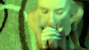 Does Blonde Cutie Amateur Give Sloppy Blowjob For Facial Cumshot?