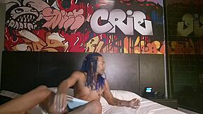 Rabuda suffers while giving her ass, squirts on the cock, and gets cum inside