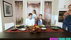 Stepsons swap stepmoms for group sex 😏