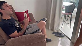 Cleaner Ordered To Suck Cock In Homemade Babysitter Scene