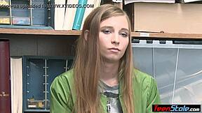 unusual dirty strip search of teen by mall cop