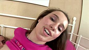 Cute Teen Deep Throats Cock Before Tight Ass Fuck