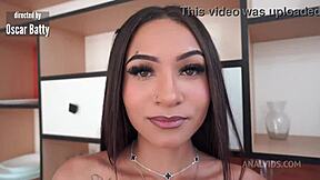 barely 18y brazilian agatha santos takes huge bbc anal!