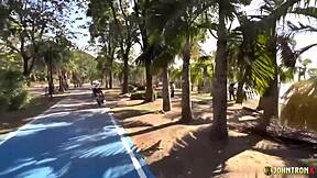 picked up this innocent asian teen and creampied her in my room