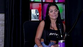 Emily Louise decides to make porn content in sheer red