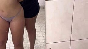 I caught my stepsister touching herself and said, 'Cum with me or I'll tell.'