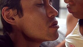 Hot Ebony Babe Endures Rough Face Fucking And Spreading For Brother In Law's Monster Cock