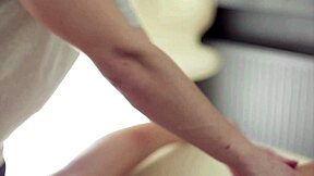 Masseur provides extra care during session