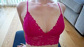 do you see my small waist ass in see-through leggings during yoga workout?