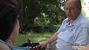 i got fucked in mouth by old man