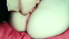 Close Up Pink Pussy Stepsister Sucked To Orgasm