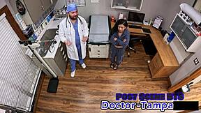 Is Mya the Bratty Orphan in Humiliating Cheerleading Physical by Dr. Tampa?