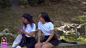 my friend convinces me to skip classes and we play scissors