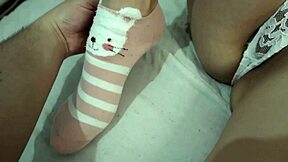 pov sloppy blowjob on shaved pussy