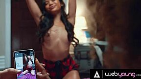 Sorority Babes Make Gia Derza Squirt In Contest