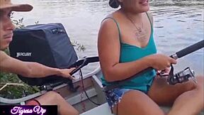 Petite ebony gets assfucked by monster cocks.