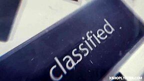 Jackie Hoff Steals Bikini, Detained for Intense Foot Job by Officer Hardy.