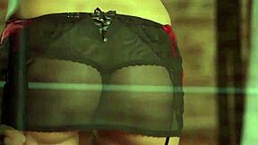 Skinny Nerd Blonde Damsel With Glasses