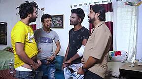 Is Desi Mallu Bhabhi Hardcore Gangbang With Four Local Boys Alone?