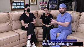 Is Mya the Bratty Orphan in Humiliating Cheerleading Physical by Dr. Tampa?