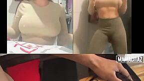 the rich colombian nicole medallo gets taken in doggy and swallows