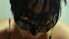 mi hermanastra me saca todo el semen 😏