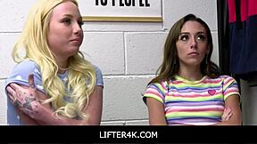 officer fucks shoplifter teens dani blu and dixie lynn