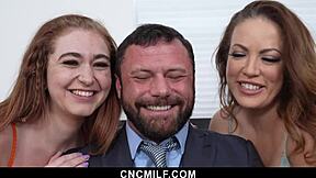 Can freeuse family help dad relax before interview?