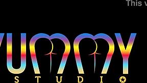 sexy vitoria beatriz dominates shy nat with big cocks in double ass gaping