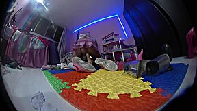 Teddy Bear with Hidden Camera, Can't Believe What My Sister Does Alone