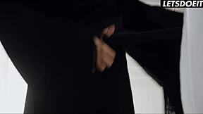 relaxing massage session with liya silver on whiteboxxx