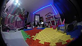 Teddy Bear with Hidden Camera, Can't Believe What My Sister Does Alone