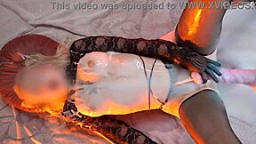 Petite girl moans from huge cum loads