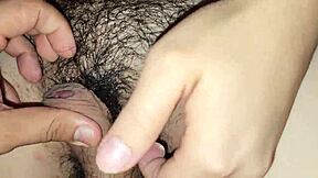 Fetish session with my stepdaughter involving pussy and cock