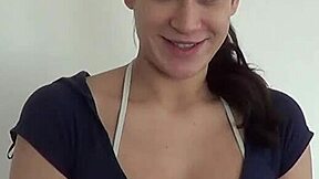 pregnant janetta chooses relaxation over her usual workout routine