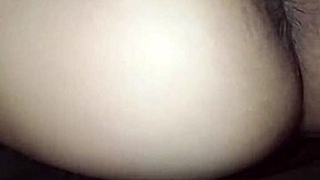 Young Amateur Bent Over in Homemade Doggystyle Close-Up