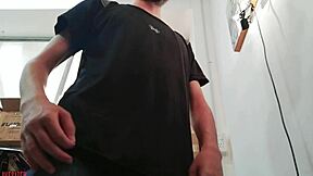 i was jerking off at my work desk but it got too risky so i moved to the bathroom