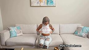 inked luna shows pierced nipples in a casting interview.