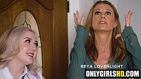 tiny 18+ stepdaughter packs dildo for stepmom eva nyx reya lovenlight