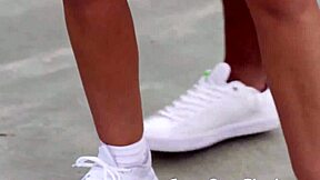 Give that big black dick a proper head, the large tits slut says eagerly.